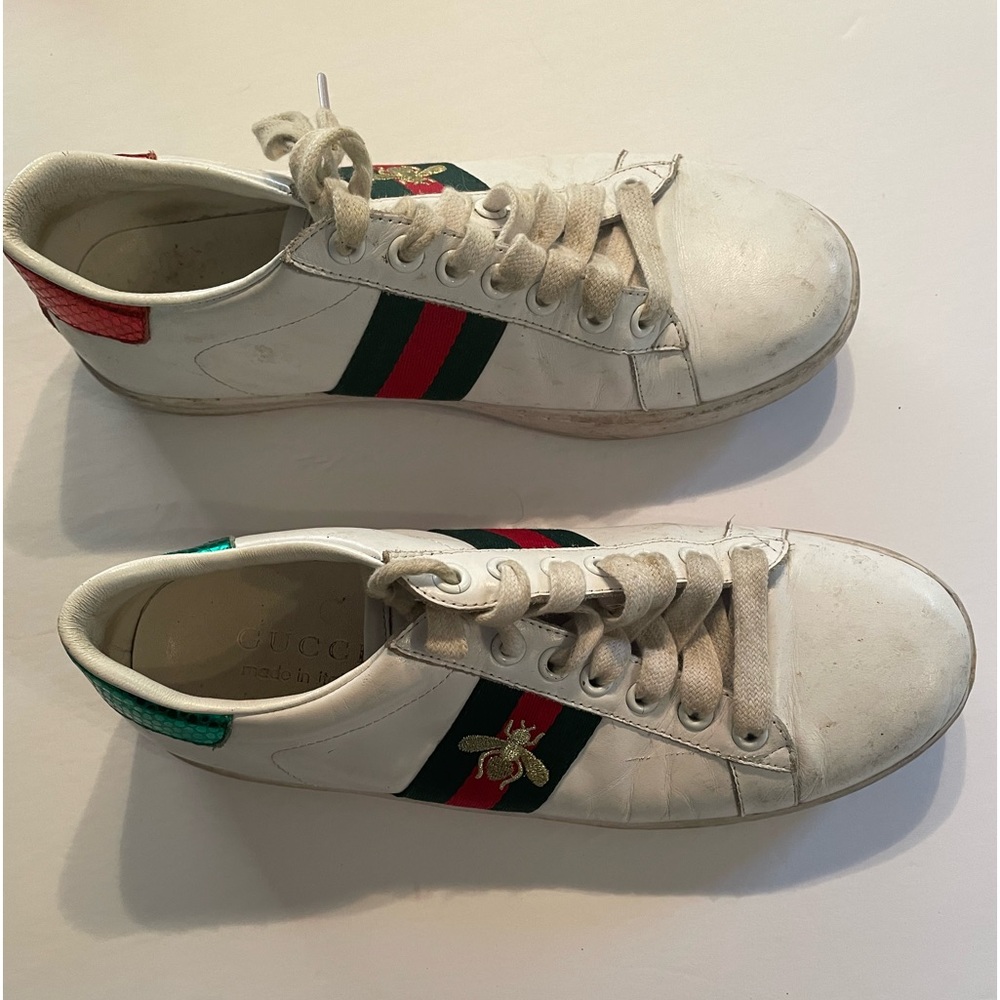 Gucci Tennis Shoes Women’s Size 8